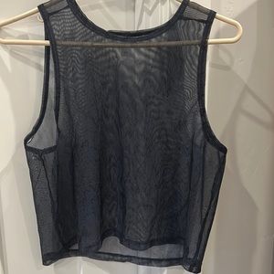 Sheer beyond yoga tank
